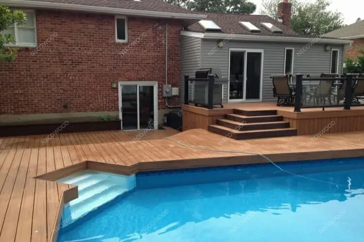 Necowood выпускает руководство по настилу из ДПК для бассейна в 2025 году