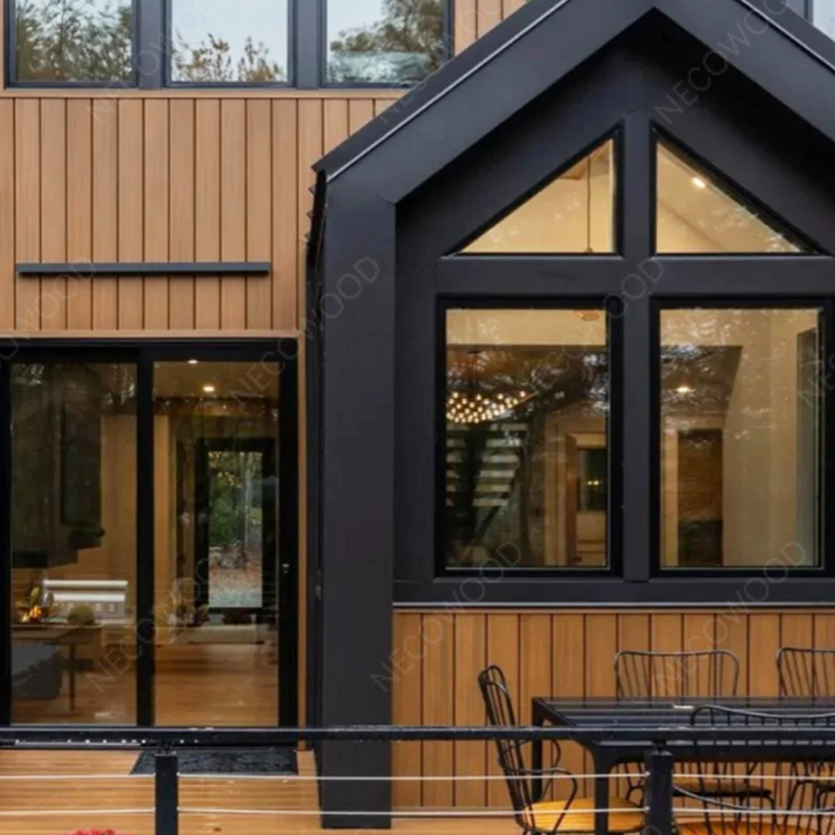 NECOWOOD представляет систему наружной облицовки нового поколения под дерево