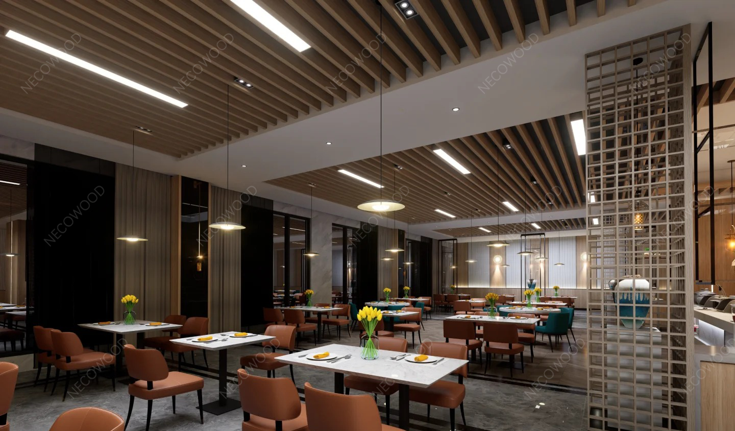 Necowood расширяет возможности внутренних потолков из ДПК для поддержки растущего рыночного спроса