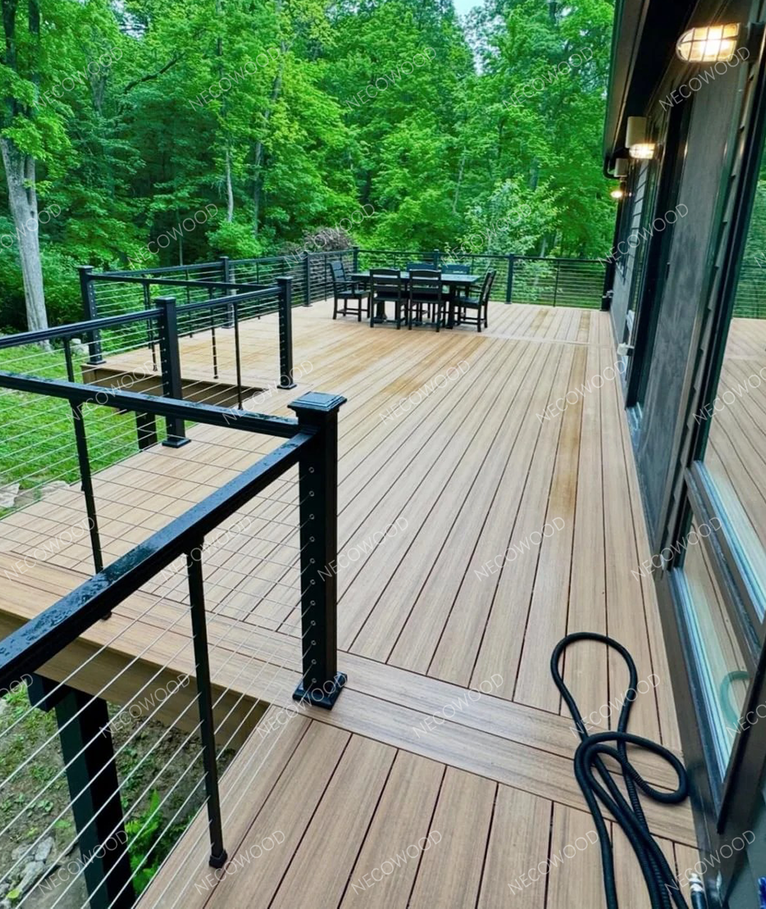 Решения для настила WPC для вилл и садов: преобразование роскошной жизни на открытом воздухе Кувейта