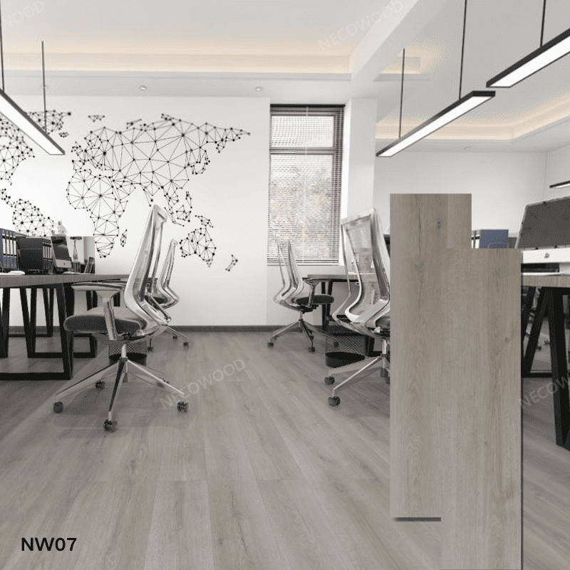 Экологично легко установить нажмите Spc Floor