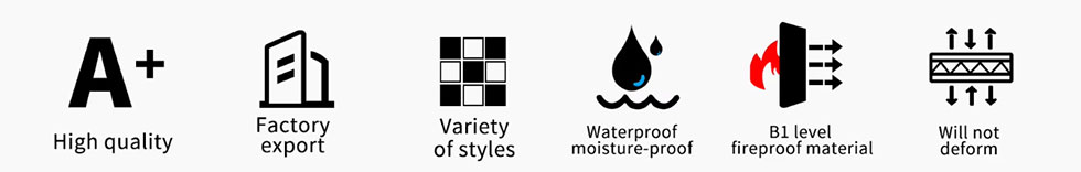 Covering Channel Grating Fluted Board Wall